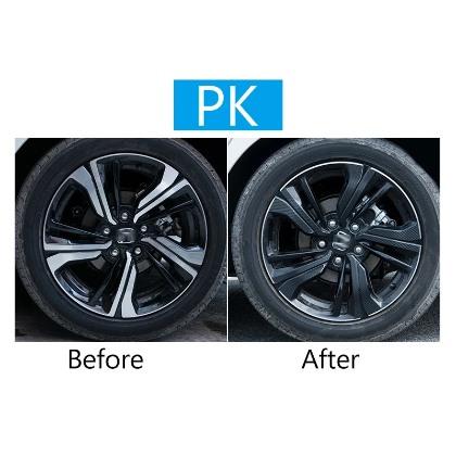 Car Wheel Stickers Rim Care Protector For Honda Civic 10th